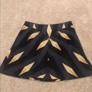 Silk Marc Jacobs geometric skirt